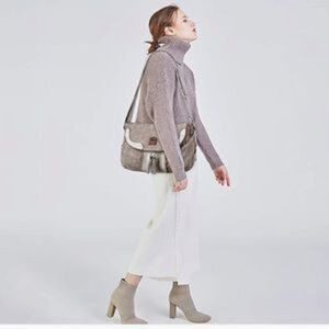 NEW Faux Leather Crossbody Messenger Bag Handbag